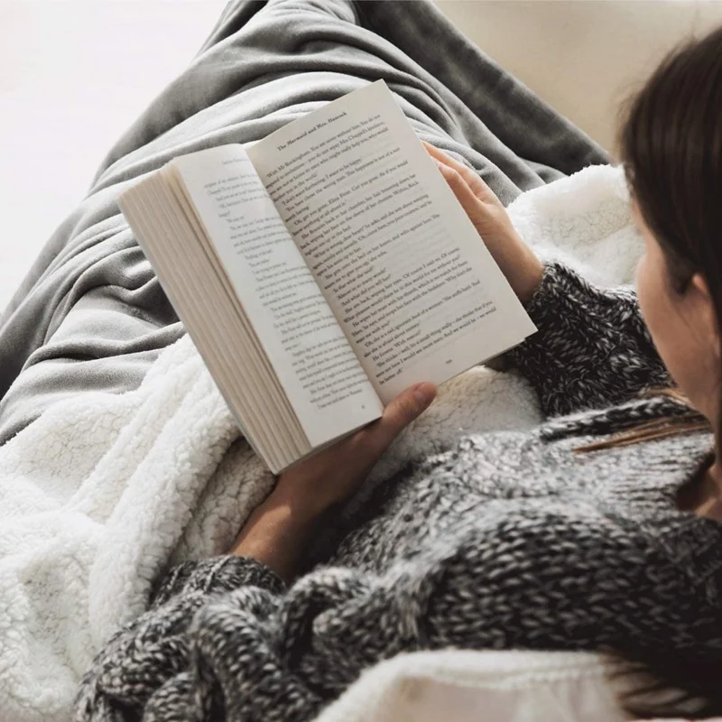 Thick Sherpa Fleece Throw Blanket Winter Warm Keeping Soft Sofa Bed Cover Super Soft Cozy Plush Blanket