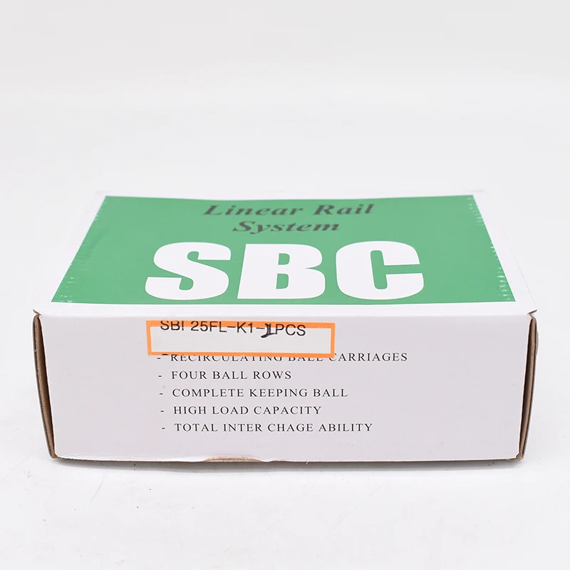 Original Korea SBC Linear guide block rail SBI25FL-K1 linear guide block  92x70x36mm