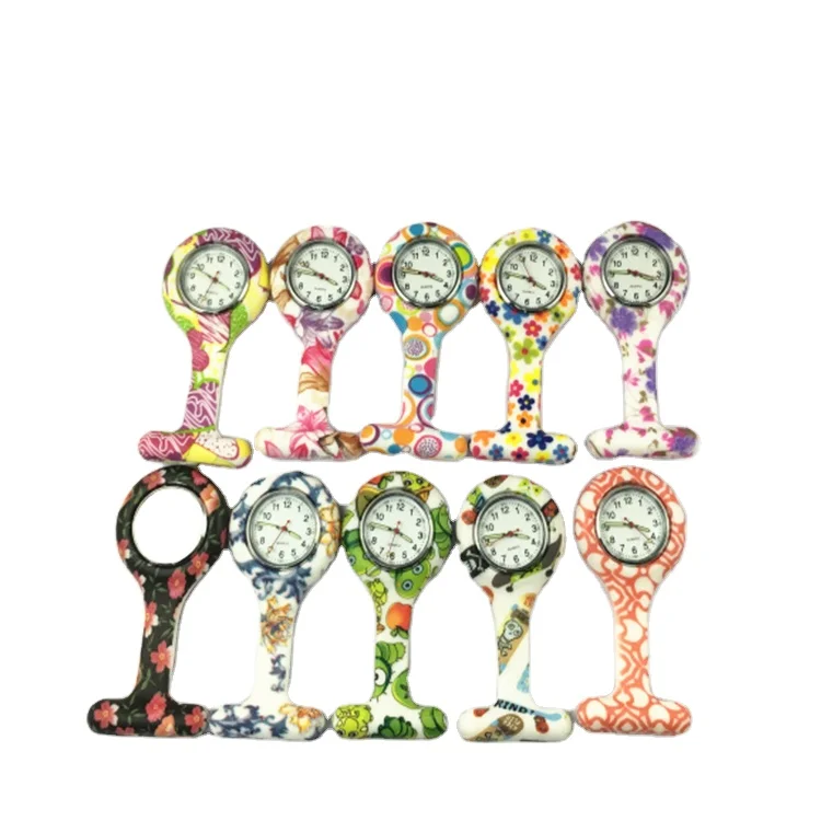 Good Product Colorful Silicone Nurse Watch Custom