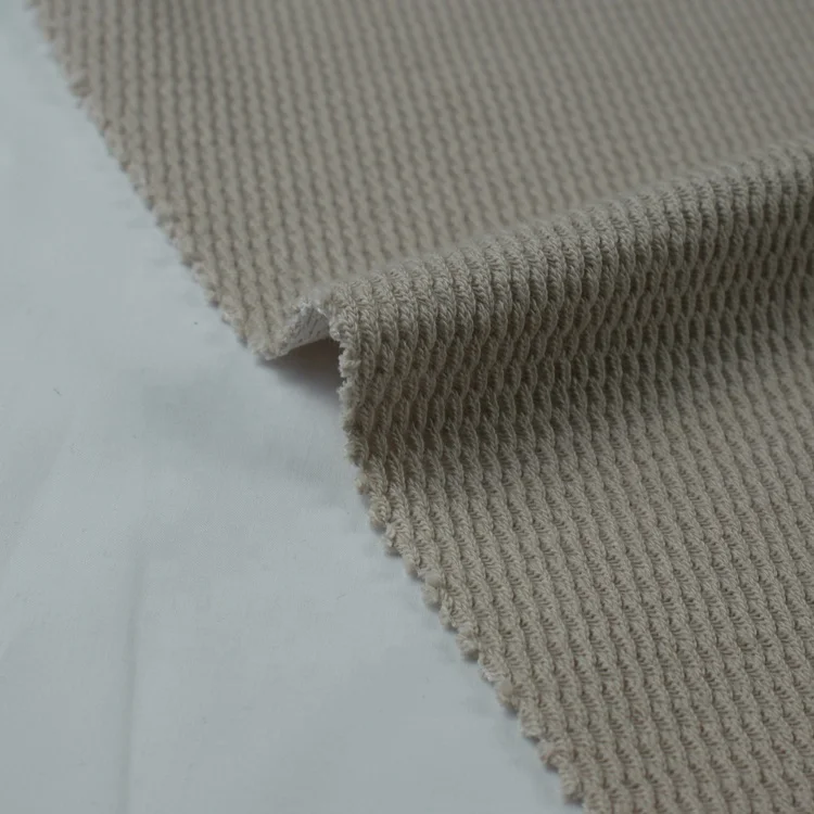 
2021huahong textile hot sale leisure fabric for women polyester cotton knit fabric 