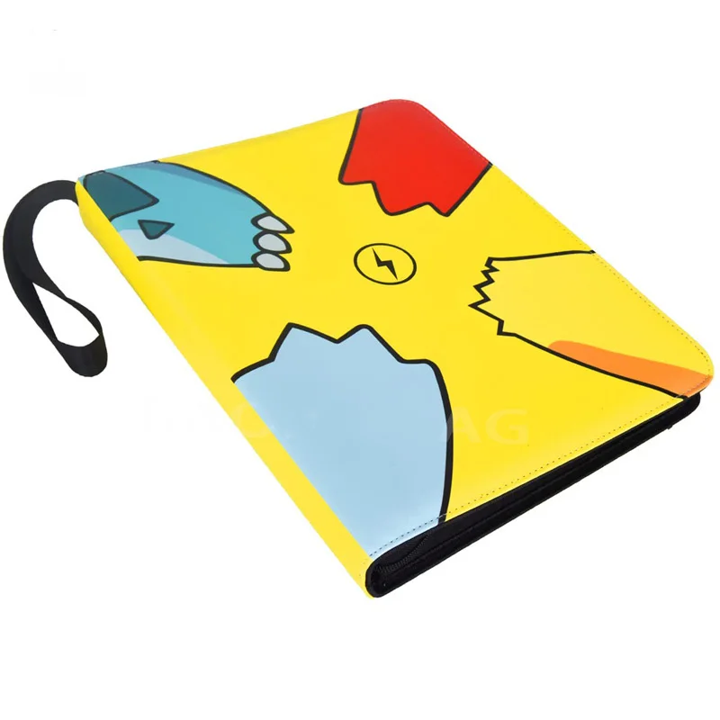 Trading Card Binder Pokemoon/MTG  9 Pocket Card Holder  Trading Card Album Binder with 50 Sleeve Portable Collector