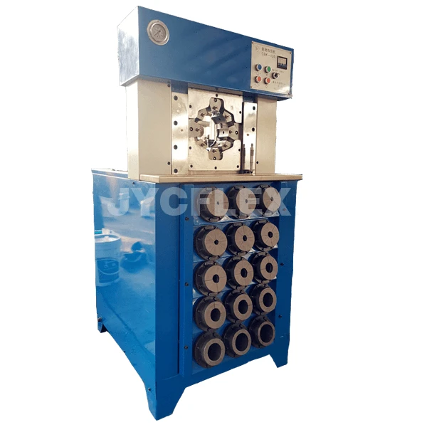 Automatic High Pressure ultra thin Hydraulic Pipe Rubber Hose Crimping Machine Effective hydraulic hose crimping machine