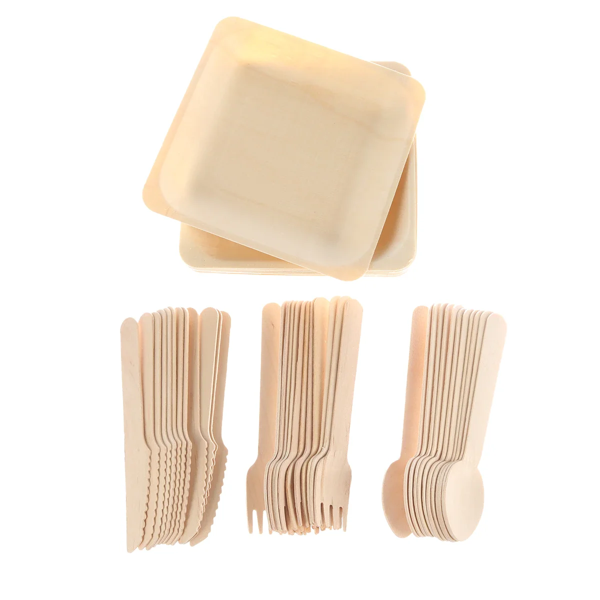 Disposable natural areca palm leaf plate bowl tray and banana leaf plates cutlery palm leaf tableware