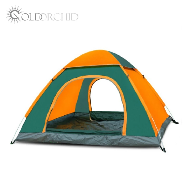 2025 New Products 1-2 Person Single Layer Fiberglass Automatic Open Tent