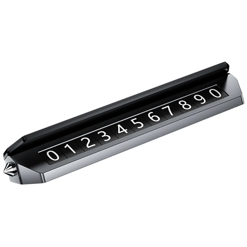 Temporary car parking number plate parking card Hidden car temporary parking card phone number with car logos