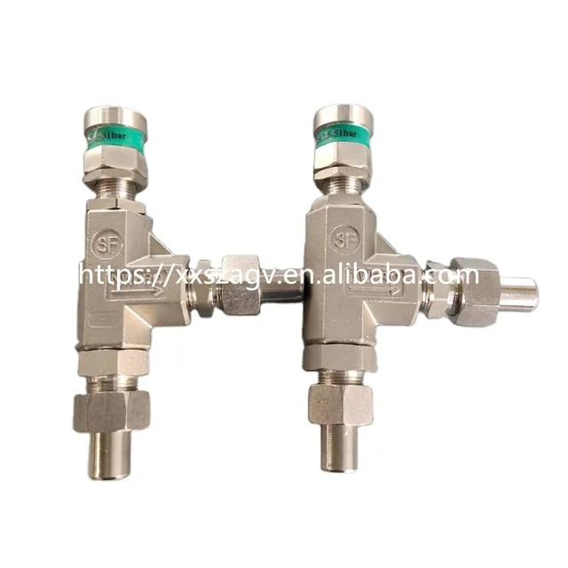 Safety valve DN15 dosing device safety valve