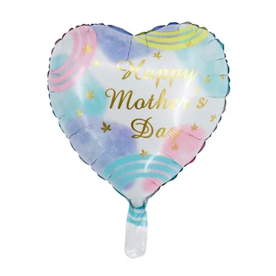 New 18 Inch Spanish Happy Mothers Day Balloons Gift Te Amo Feliz Dia Mama Foil aluminum de la madre Globos For Party Decoration