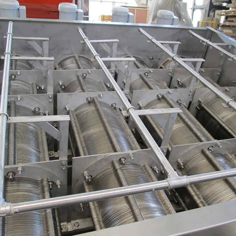 Объемный винтовой фильтр-пресс, утолщенная машина для обезвоживания осадка, Автоматическая установка для очистки сточных вод 98%-99.75%