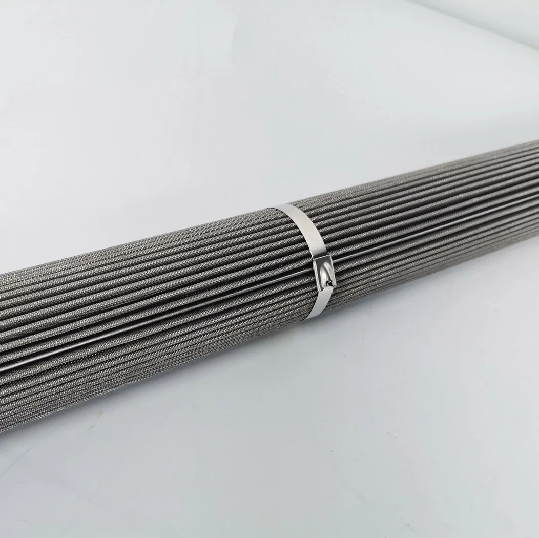 Melt filtration Sintered Metal Filter Element