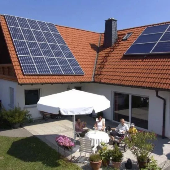 25 Years Warranty Solar Energy Pv System 5kw 6kw 7kw Solar Panel System