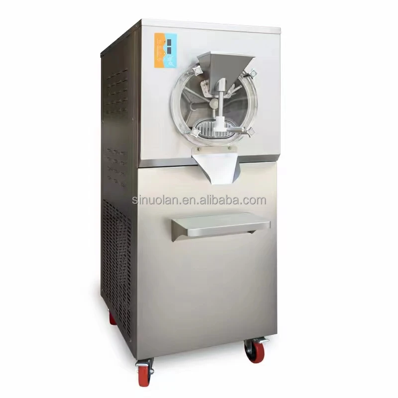 Hard Ice Cream Machine Gelato Batch Freezer Commercial