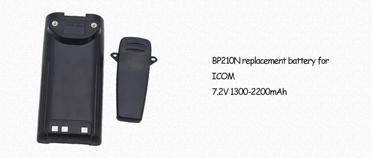 BP210N Replacement 7.2V Nimh Battery Pack For ICOM F11 F21 IC-F3GT IC-F40GT IC-F12