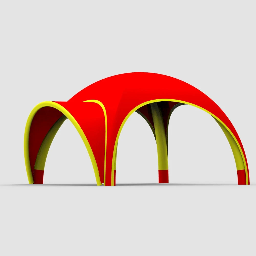 KCCE Promotional UV proof 4x4m canopy tent inflatable dome//