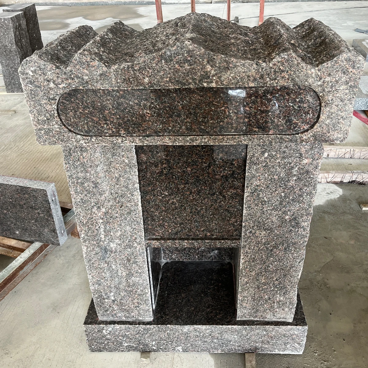 Natural stone granite tombstone and monuments cemetery tombstone