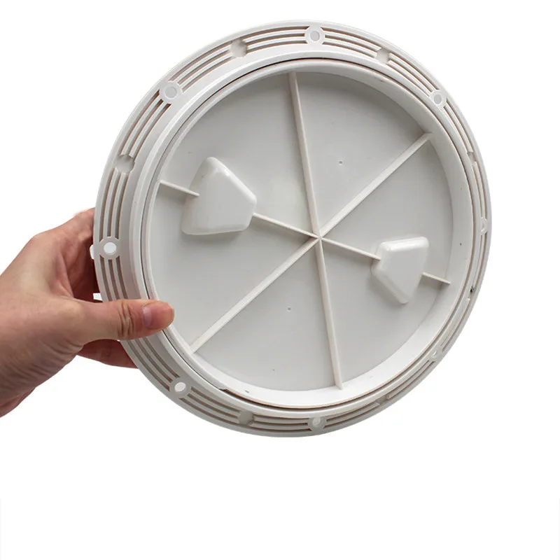 Marine grade circular hatch cover kayak storage round shape handle hatch cover for inflatable boats