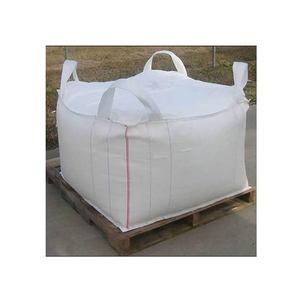 bulk big bag 1000kg et 1500kg 1 ton big bag 1000 kg 1.5 ton cement Sand building material chemical fertilizer flour pellet
