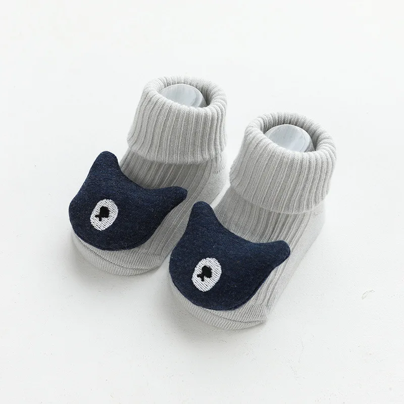 Cotton Household Warm Knitted Kids Socks Winter Cute Cartoon Accessories Baby Stocking Toddler Antislip Floor Socks