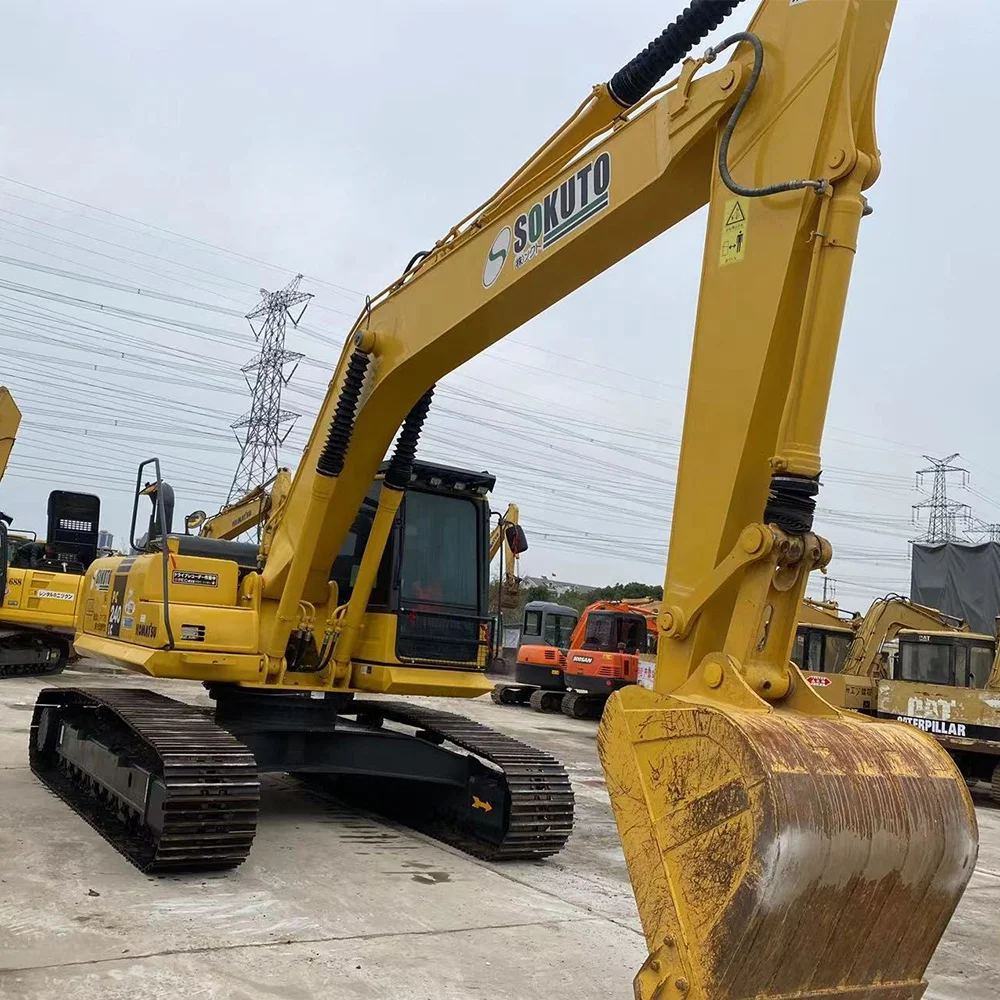 Japan used Komatsu pc240 excavator 24tons construction crawler machine excavator 90% new Cheap price good quality usd komatsu240