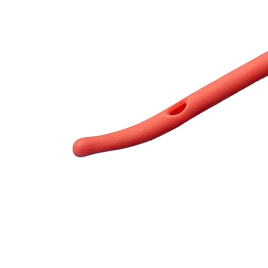 Disposable Medical Urethra Red Latex Catheter