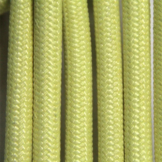 Manufacturer High Tenacity Fireproof Braided Kevlar Aramid Wire Rope Cord Thread