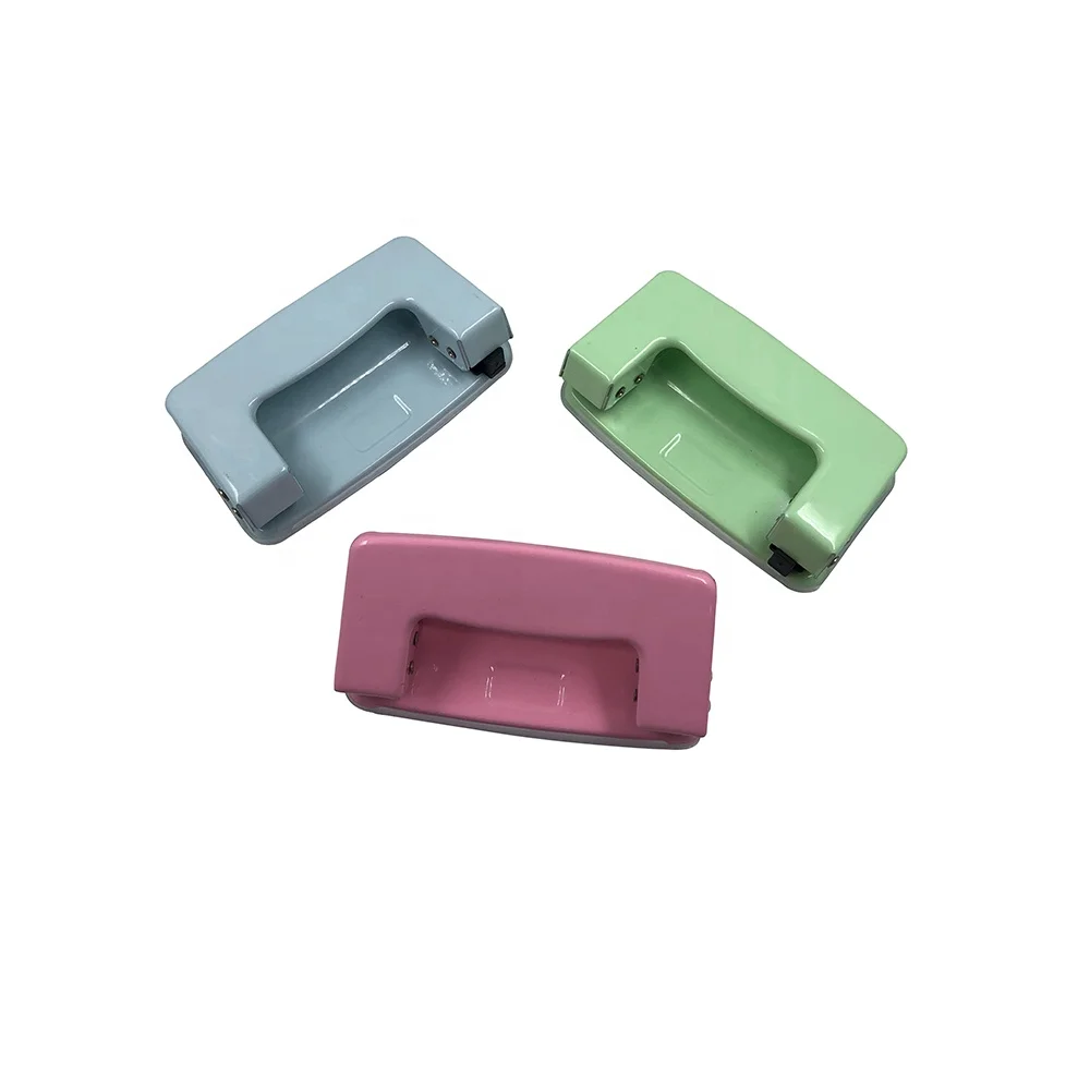 2 Hole Punch Manual Paper Puncher Metal 2 Hole Paper Punch Office Desktop 10 Sheets 80mm