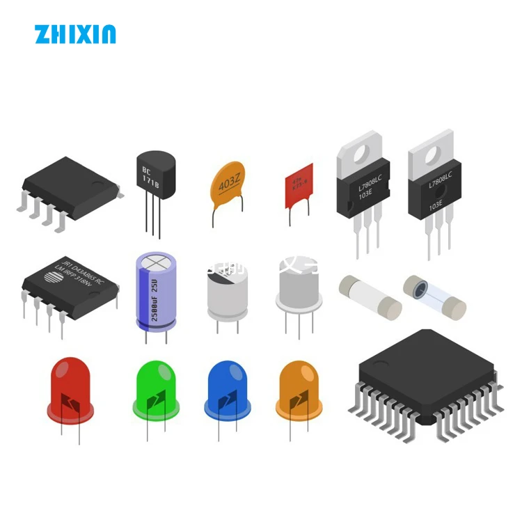 BOM List For Electronic Components ICs Capacitors Resistors Connectors Transistors Wireless & IoT Modules Crystal etc.