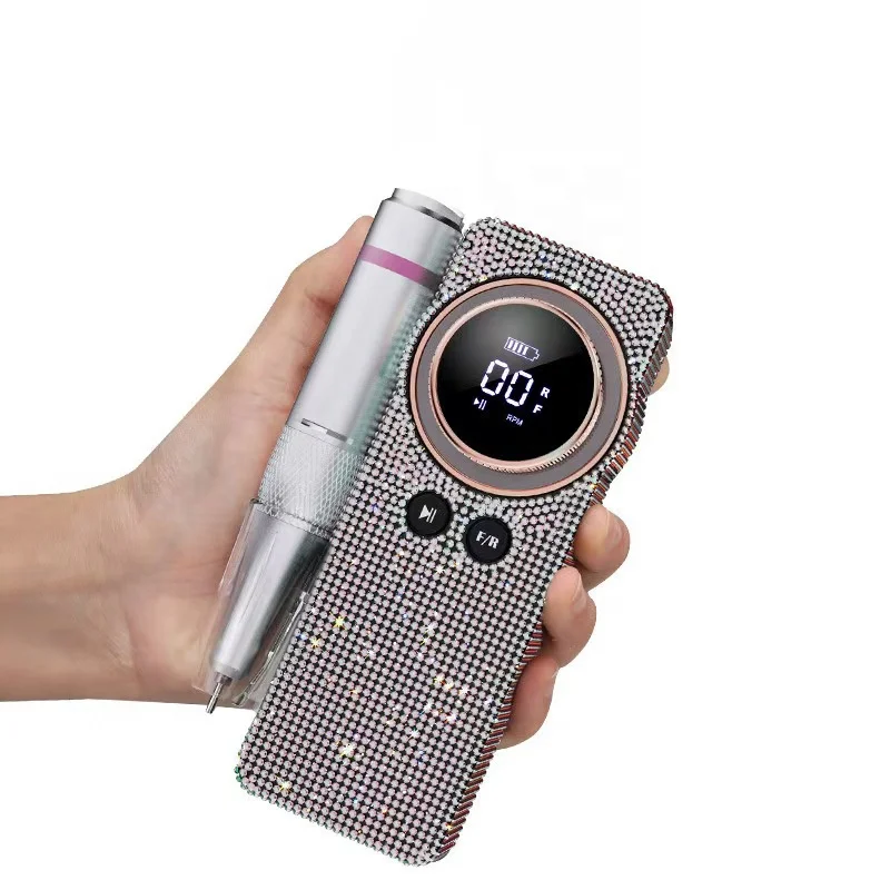 Высокоскоростная 35000 профессиональная машинка для лака ногтей