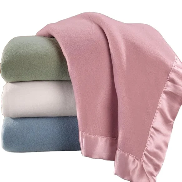 Luxury 100%Mulberry Silk  wedding gift Fleece Blanket,Satin Blanket