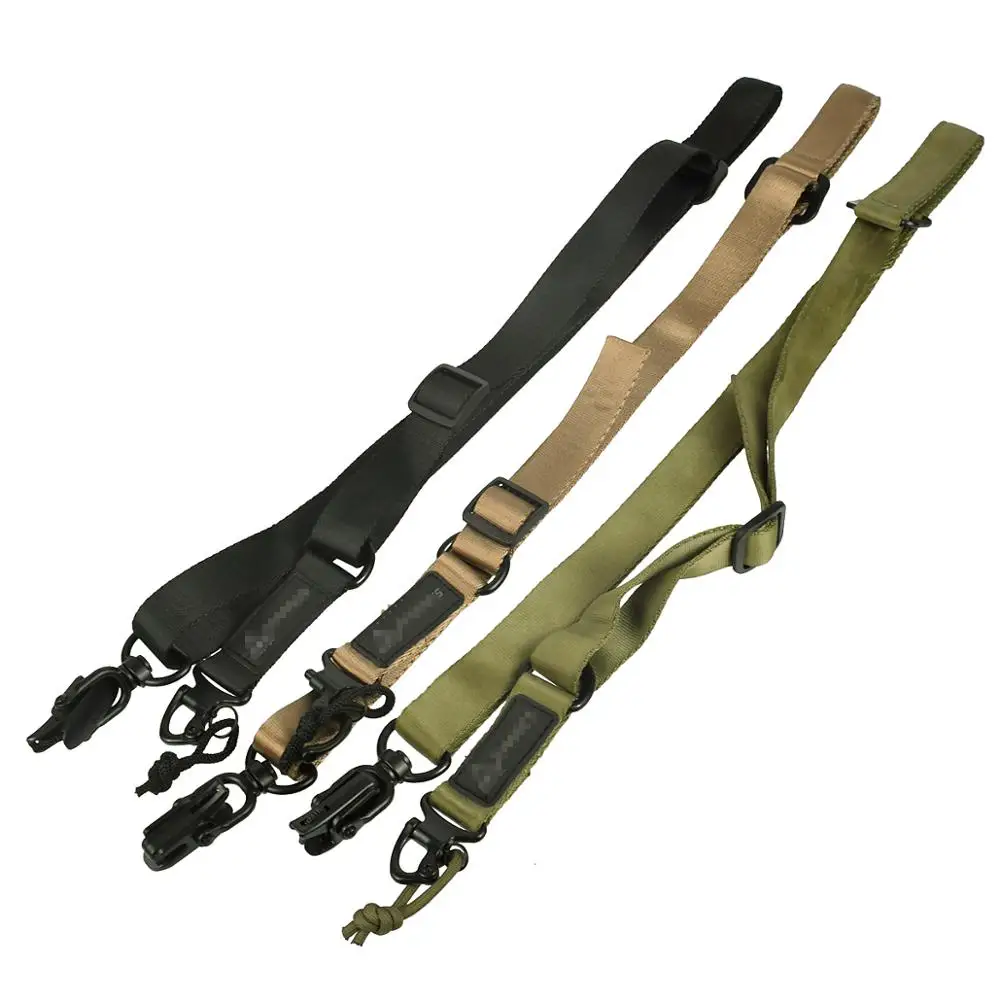 MS2 Outdoor Mission Nylon Multifunctional CS Tactical Sling Gun Rope