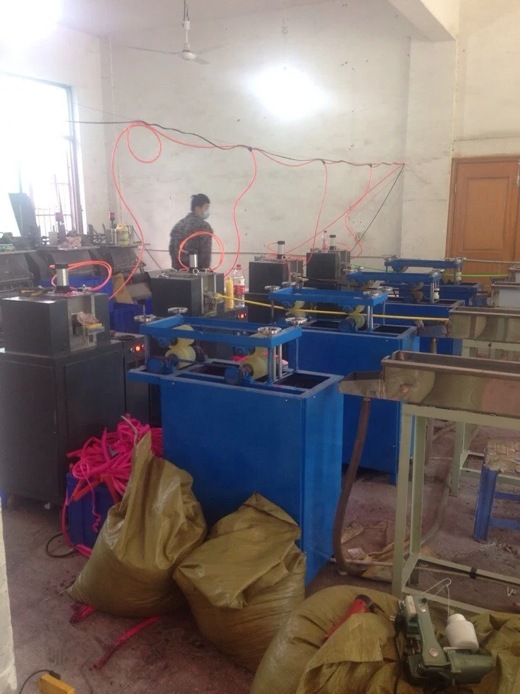 new plastic elastic  rubber band making machine for hair