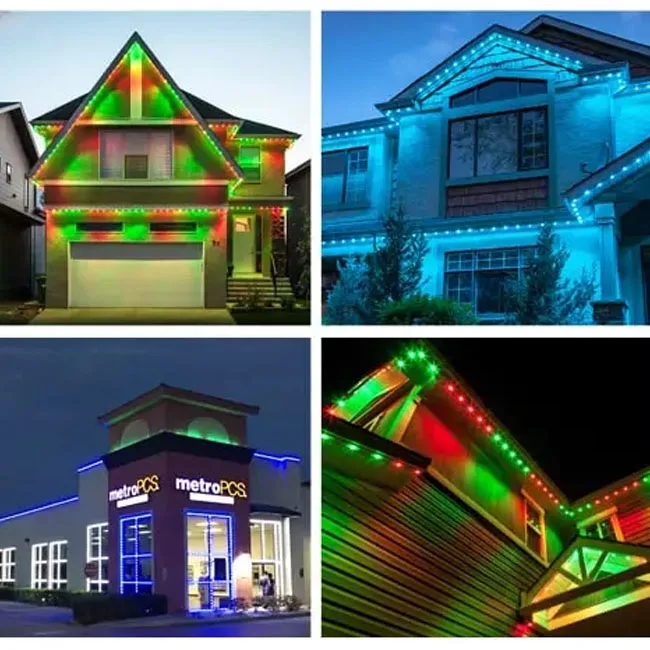 Wholesale Pixels Facad Led Light Building Facade Rgb Pixel Rgbw  Lighting Facades