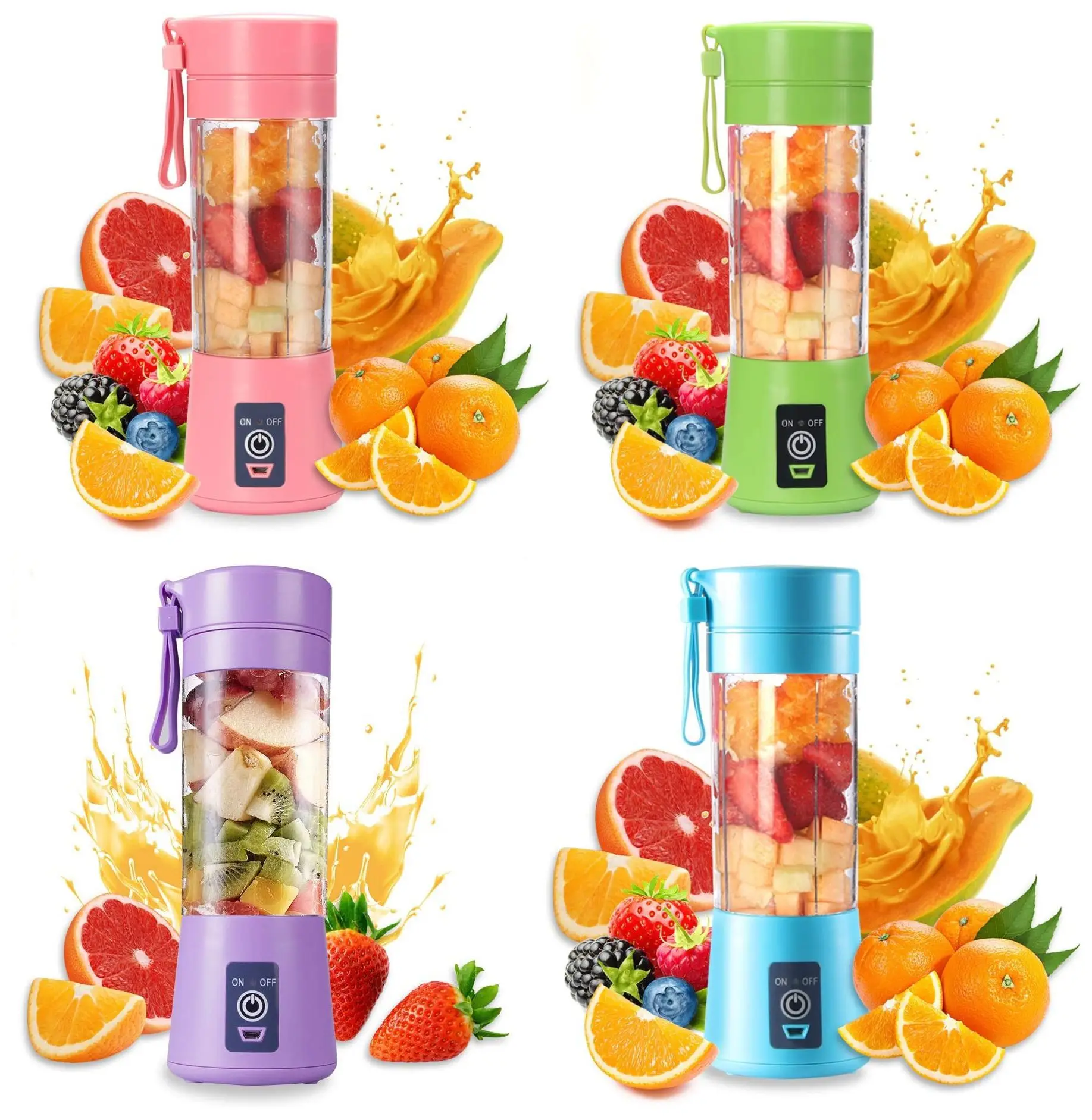 Electric mini portable small whirlwind juice cup charging juice cup Mini Fruit Juicer