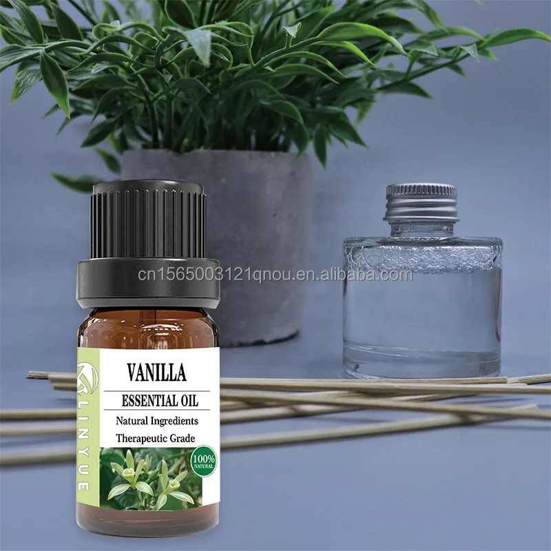 Vanilla Essential oil 100% pure natural plant oil wholesale and customized