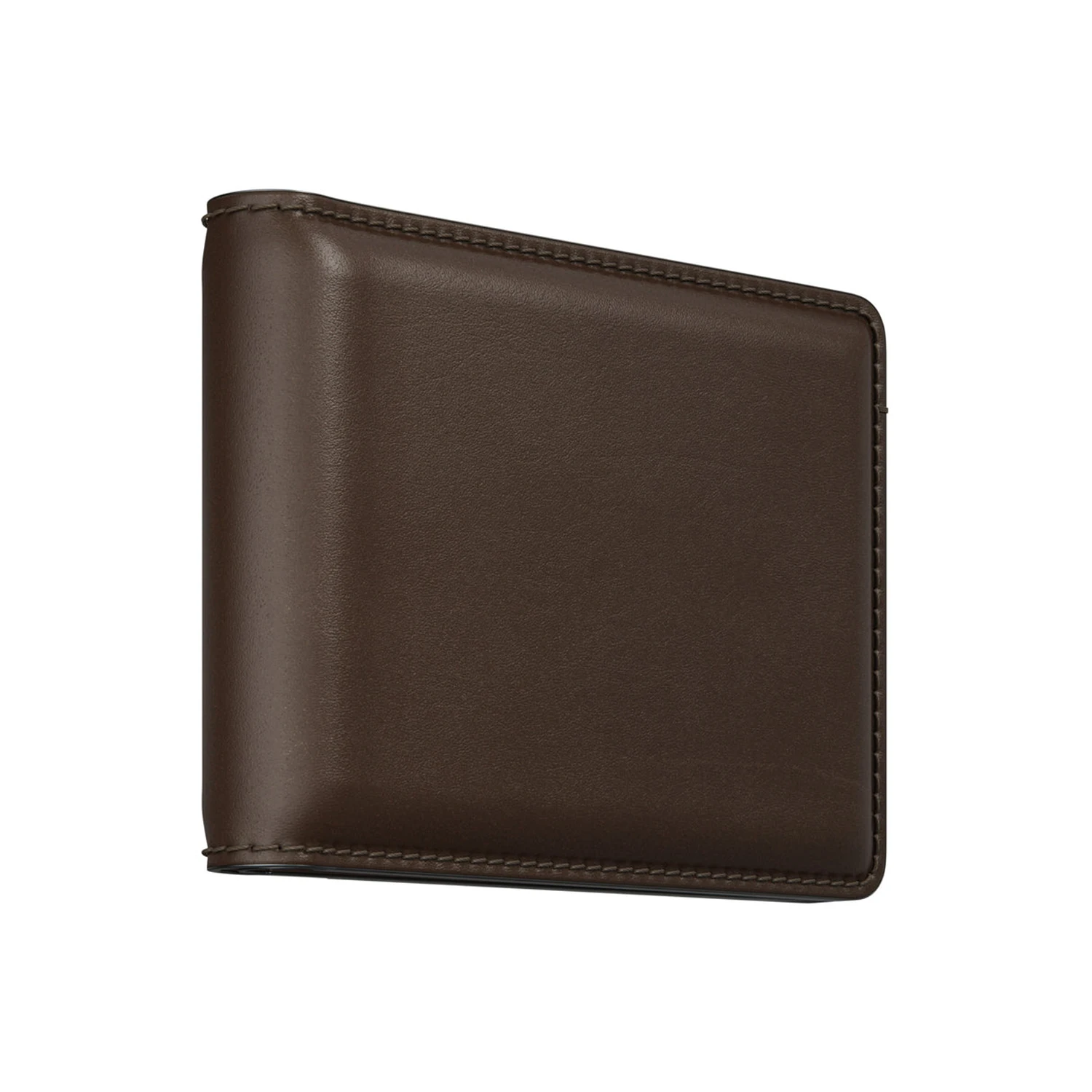 Custom Luxury Business Slim Bifold Wallet For Man RFID Blocking Minimalist Vegetable Tanned Leather Card Holder Wallet