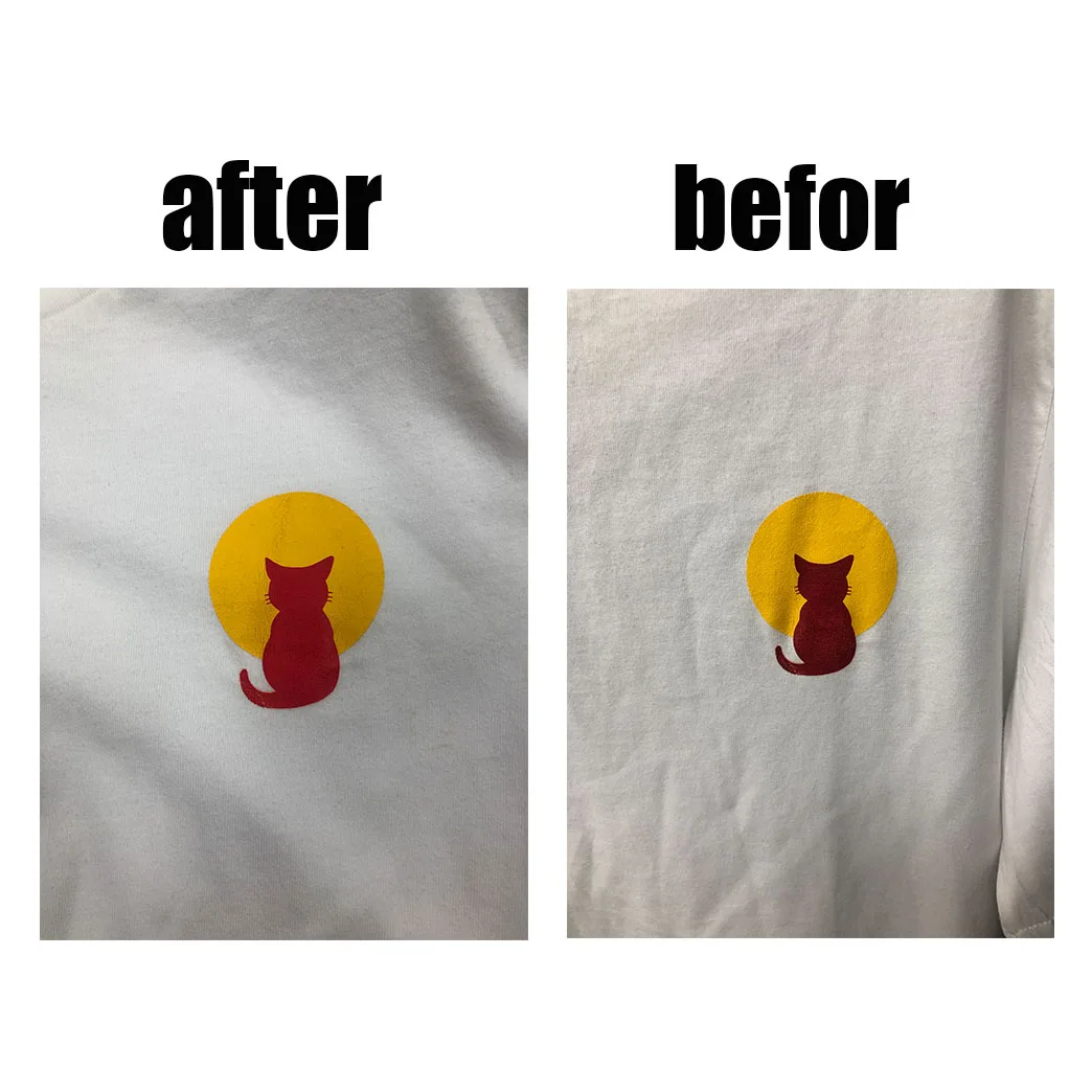 Max 60% cotton 40% polyester t shirt Thermochromic Sensitive color changing sticker logo temperature color change fabric