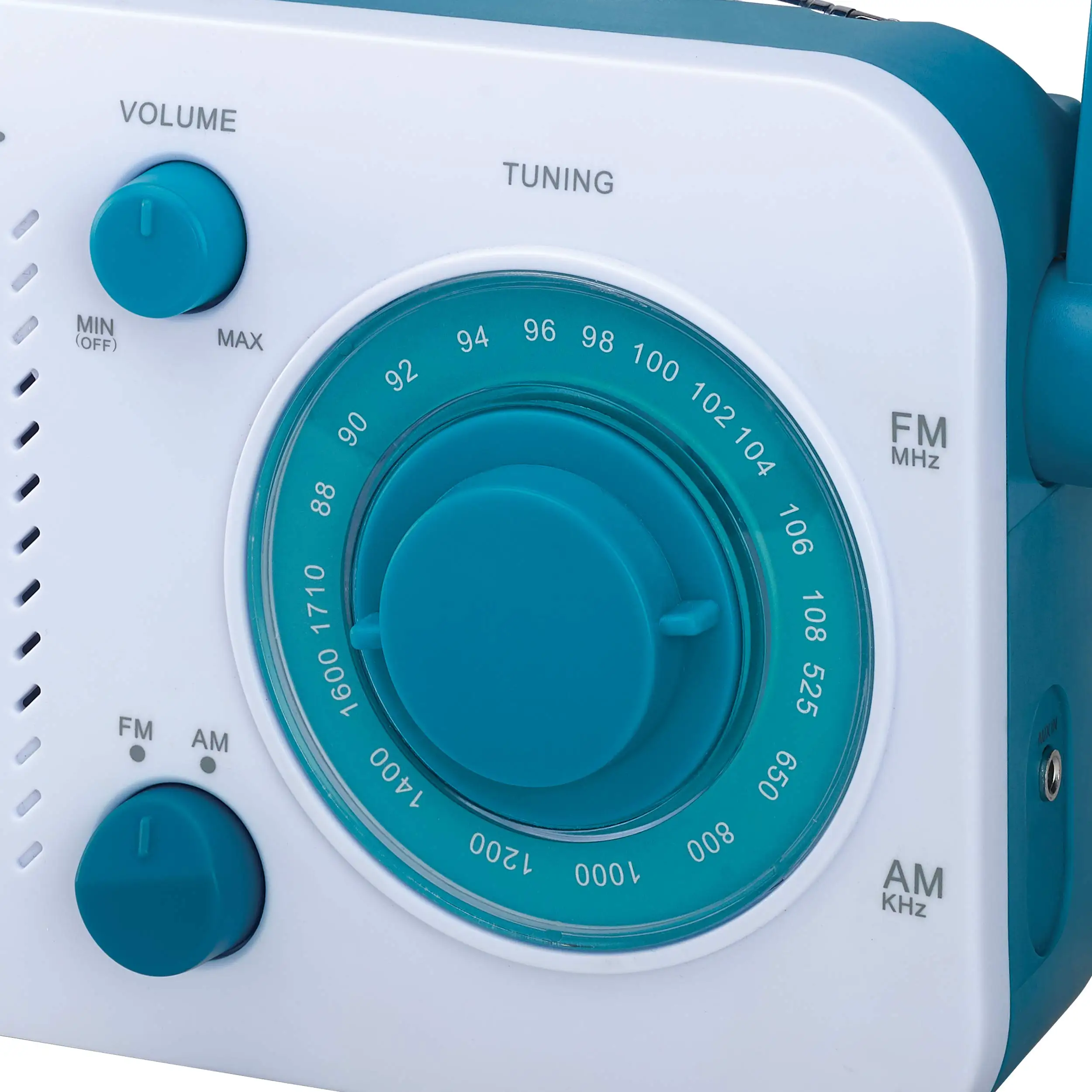 Vofull Hot Sales New Design Small Transistor Am Fm Portable Radio Blue Shortwave Receiver Retro Radio