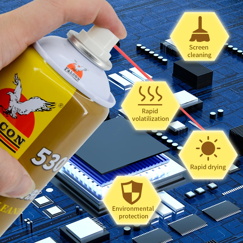 High Quality Falcon 530 contact cleaner spray for electronic products