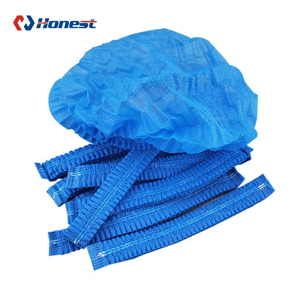 Disposable Hat Dustproof Blue Hood Non-woven Breathable Medical Surgical Cap Making Machine Price