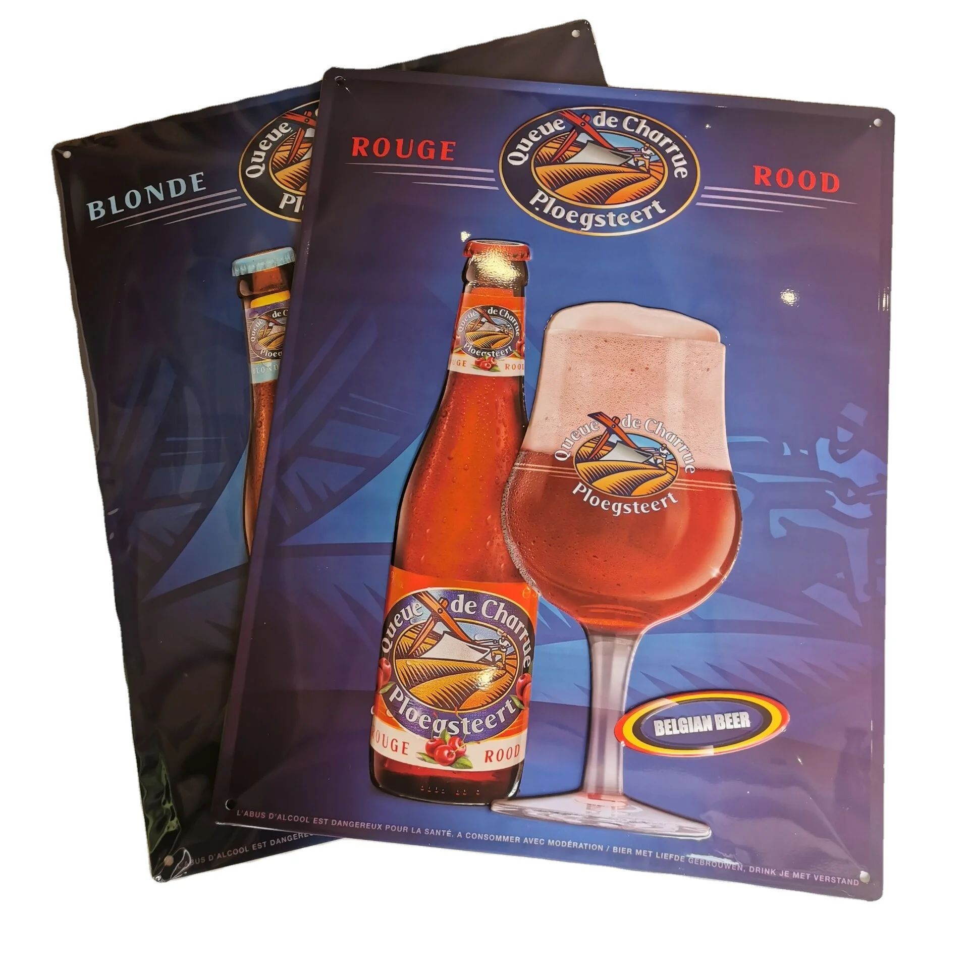 bar advertisement beer metal tin signs, tin poster, tin plaque