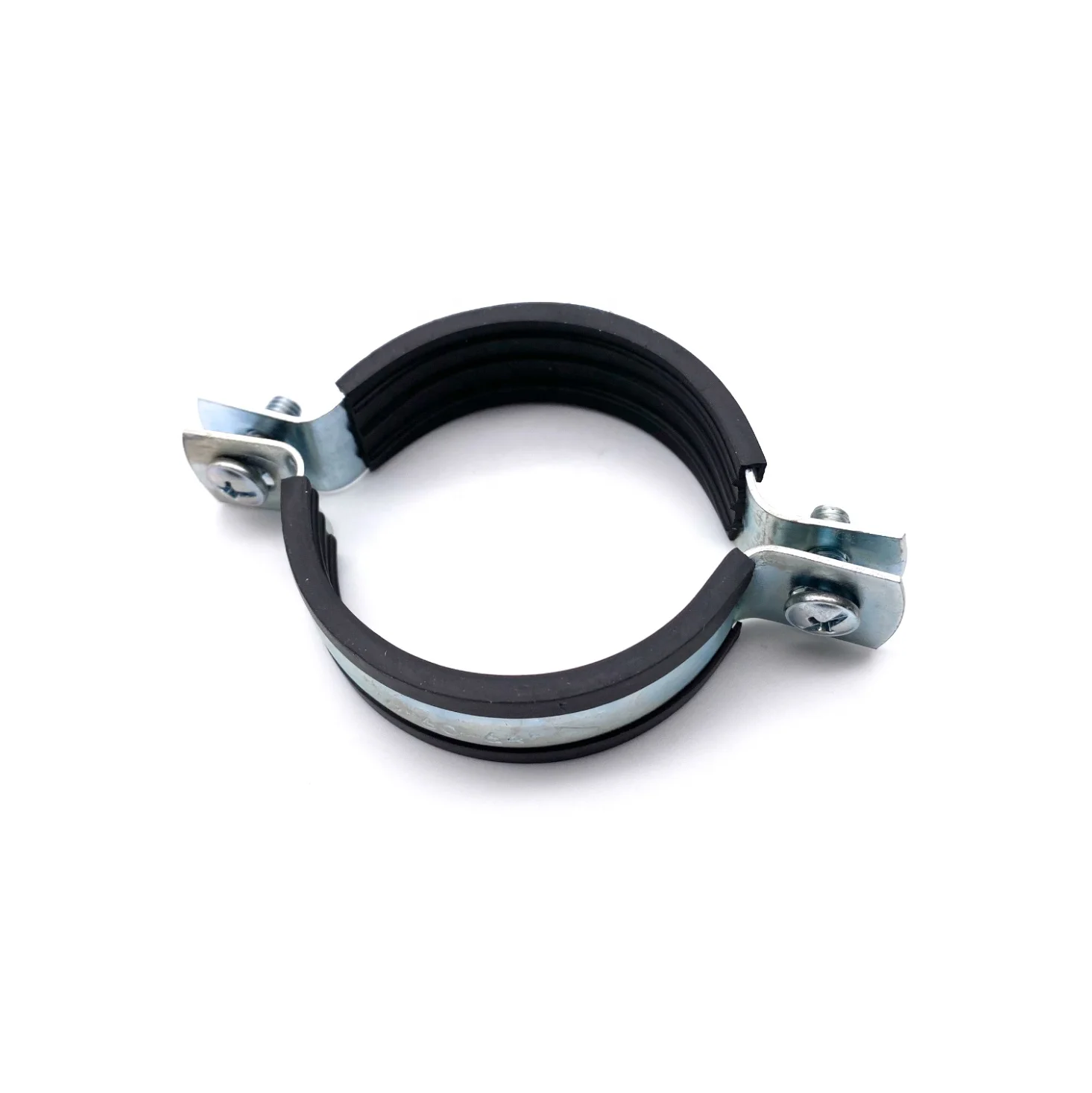 Зажим для водопроводной трубы с резиной, с гайкой 2 1/2 дюйма 72-78 мм M8