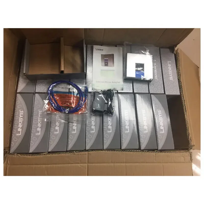 Linksys SPA2102 2RJ45(1LAN+ 1 WAN)+2FXS+Support T.38