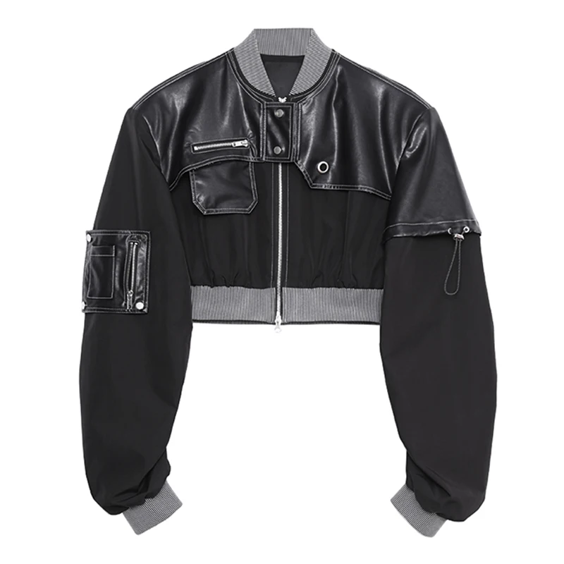 Custom Supplier Knockoff Brand Imitation Luxury Manufacturer Brand Replica Women Replication Coat Winter Varsity Bomber Jacket