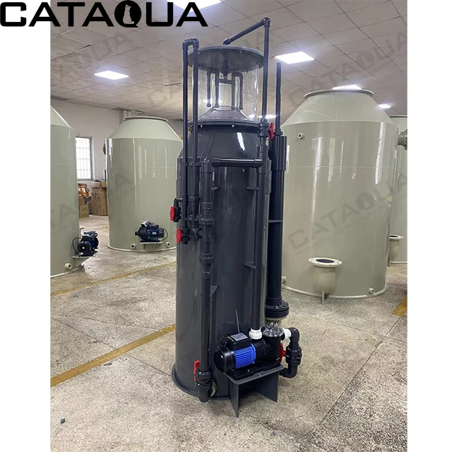CATAQUA Aquaponics System for Fish and Vegetable Vannamei Shrimp Weipro Protein Skimmer