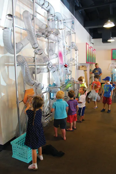 Science equipment children indoor playground interactive wall game