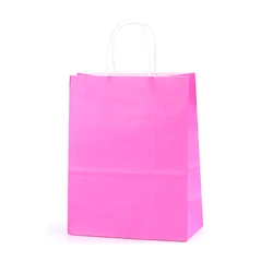Customizable Clothing Take Away Bulk with Handles kraft paper bag for delivery
