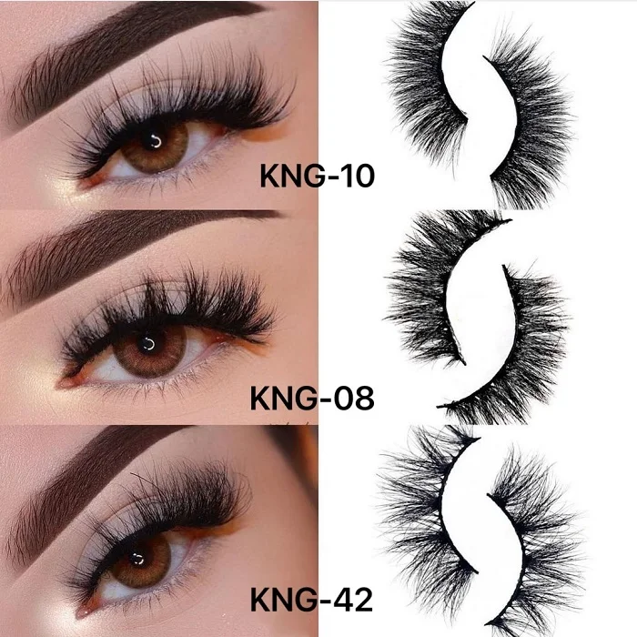 New Arrival Private Label Mink Eyelash Siberian Real 3D Mink Strip Eyelashes Vendor With Custom Packaging Box