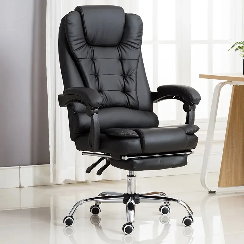 Customized Comfortable Modern High Back Luxury Manager PU Leather Swivel Conference Executive Office Chair for Office Furniture