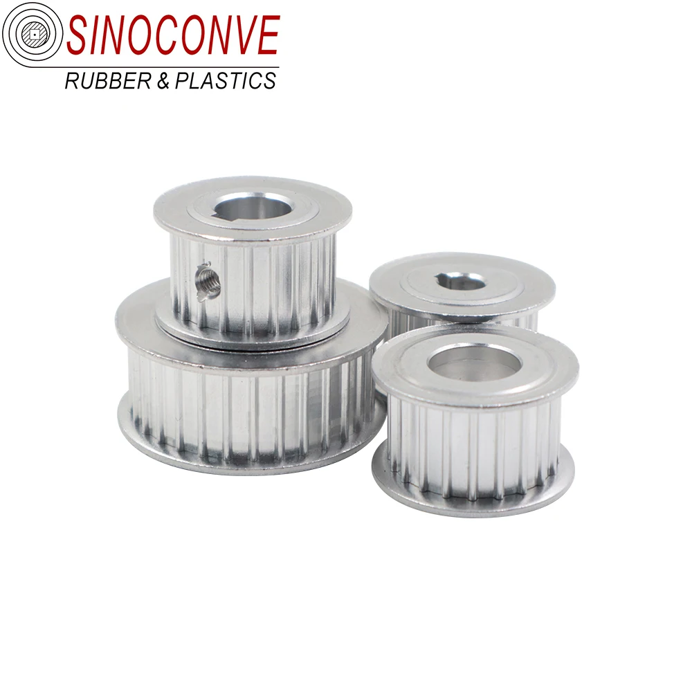 Manufacturer Custom Aluminum Alloy Material T5 Timing Belt Pulleys Bar Stock