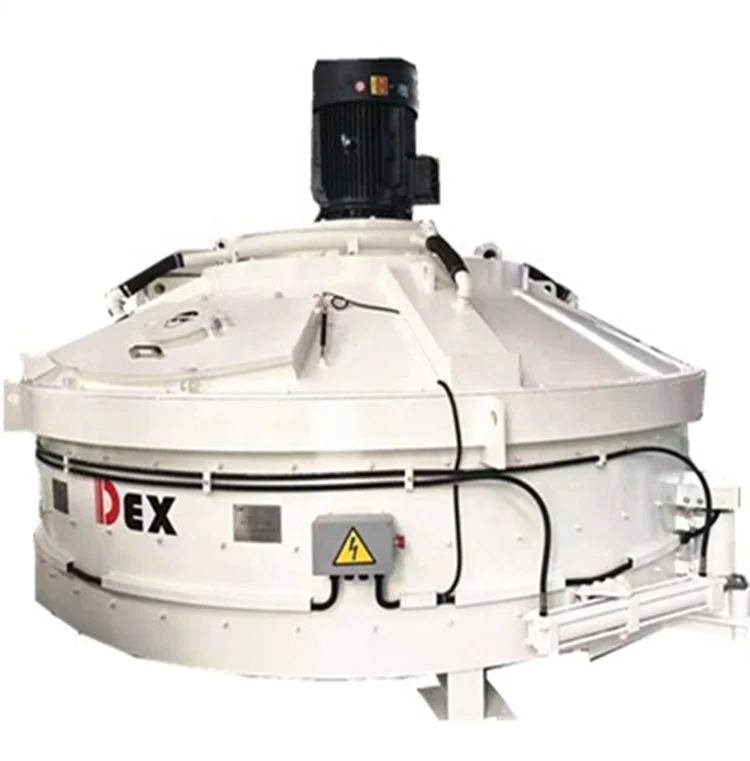 Capacity 1500_2250 Equipped Vertical Single Shaft Planetary Concrete Mixer With 2 Discharge Points