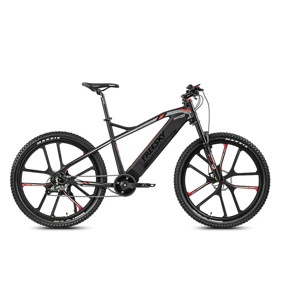 
YANSAN Central Motor Electric Bicycle Mid Drive Ebike Light Weight MTB Mountain Bike for Men 